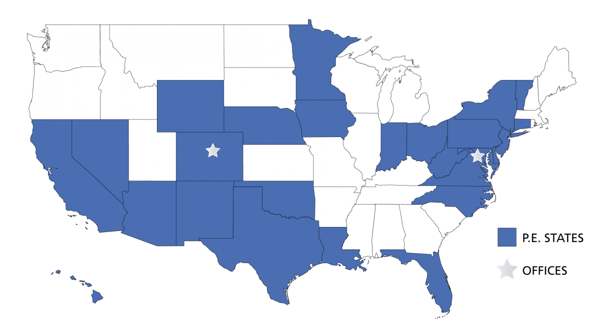 P.E. States – Olson Engineering